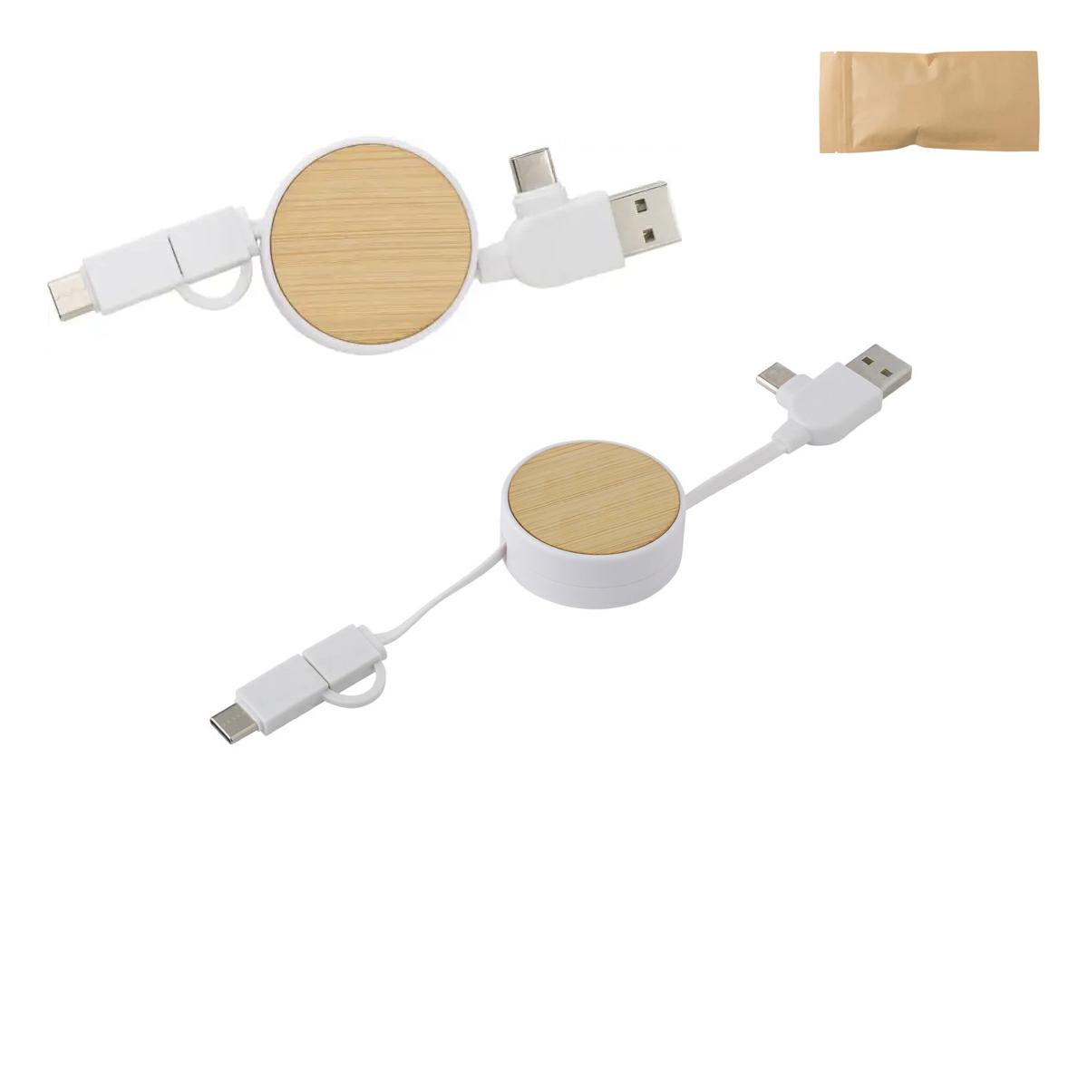 SET CAVI IN ABS CONDETTAGLI IN BAMBOO