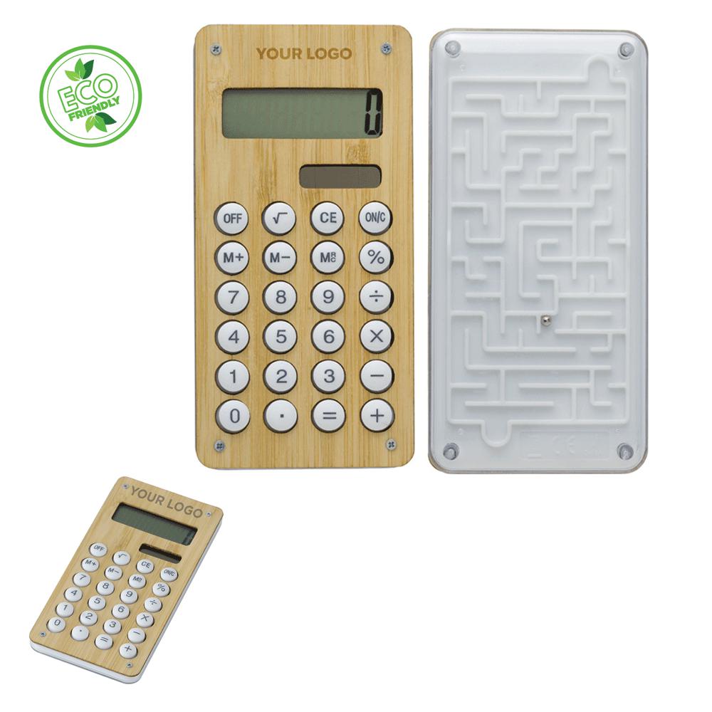 CALCOLATRICE IN BAMBOO - immagine 2