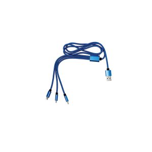 SET CAVI PER LA RICARICA IN NYLON 3IN1