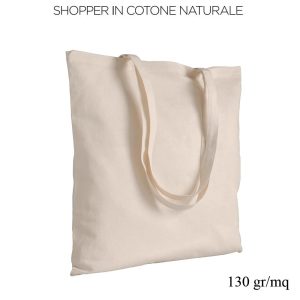 BORSA SHOPPING IN COTONE