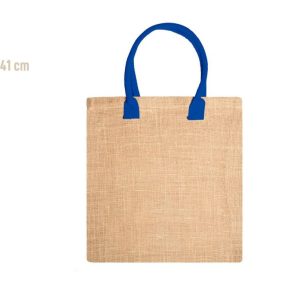 SHOPPER IN JUTA 38×41 MANICI IN COTONE COLORATO