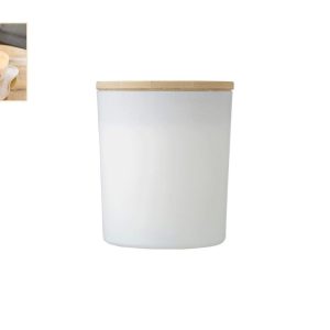 CANDELA PROFUMATA  IN VETRO CON CERA VEGETALE 20H