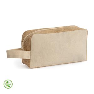 BEAUTY CASE IN COTONE E JUTA