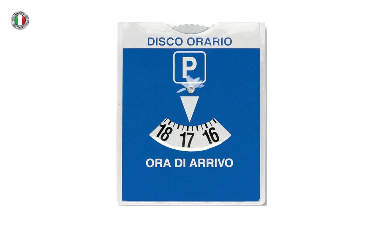 DISCO ORARIO IN PVC15 x 17 Cm. - immagine 2