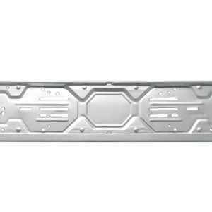 Portatarga posteriore in alluminio Made in Italy