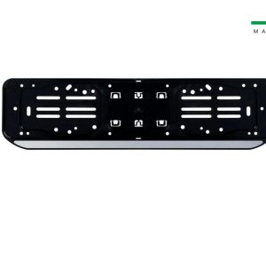 PORTATARGA AUTO POSTERIORE IN PPL CON LISTELLO silver