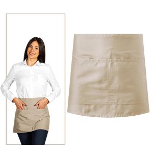 GREMBIULE UNISEX CON DUE TASCHE 85x41cm