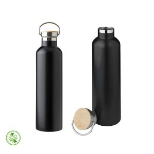 BORRACCIA IN ACCIAIO INOX 304 DOPPIA PARETE 1000 ML