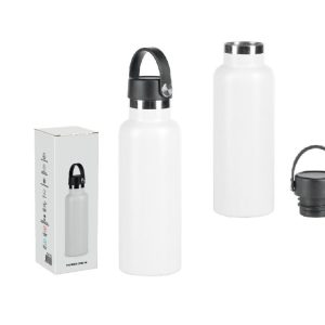 BORRACCIA THERMOS 500ML IN ACCIAIO INOSSIDABILE CON MANICO