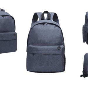 ZAINO CON TASCA FRONTALE E FORO PER AURICOLARI