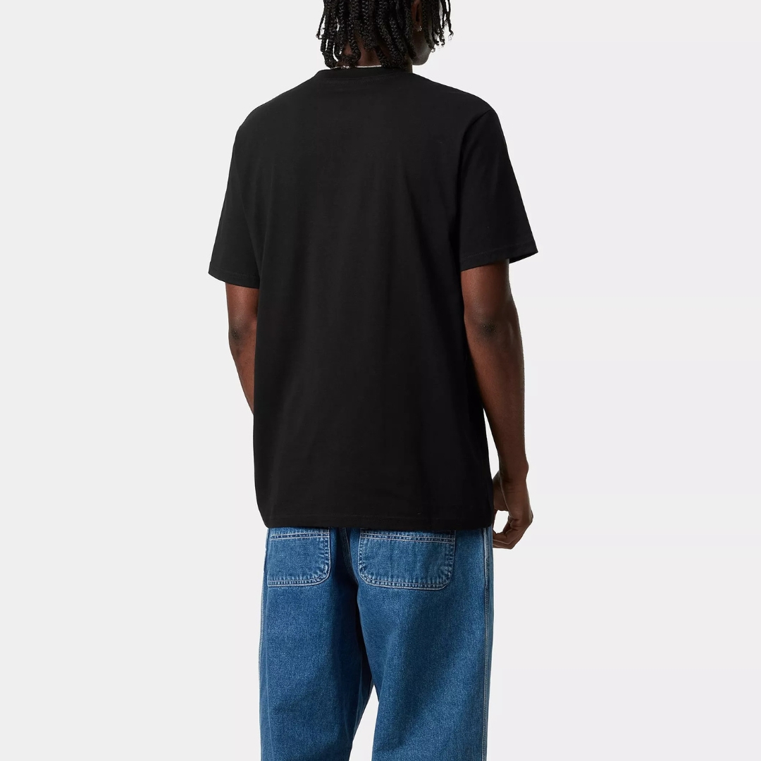 Tee Carhartt WIP Script Black - immagine 5