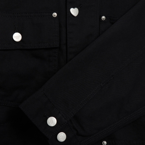 Carhartt WIP Drewe Chore Coat Black - immagine 5