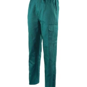 Pantalone cotone massaua verde