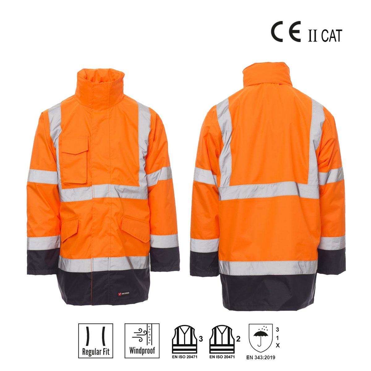 DOCKYARD PARKA TRIPLO USO ALTA VISIBILITA’ PAYPER