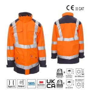 HISAFE GIACCA TRIPLO USO ALTA VISIBILITA’ PAYPER