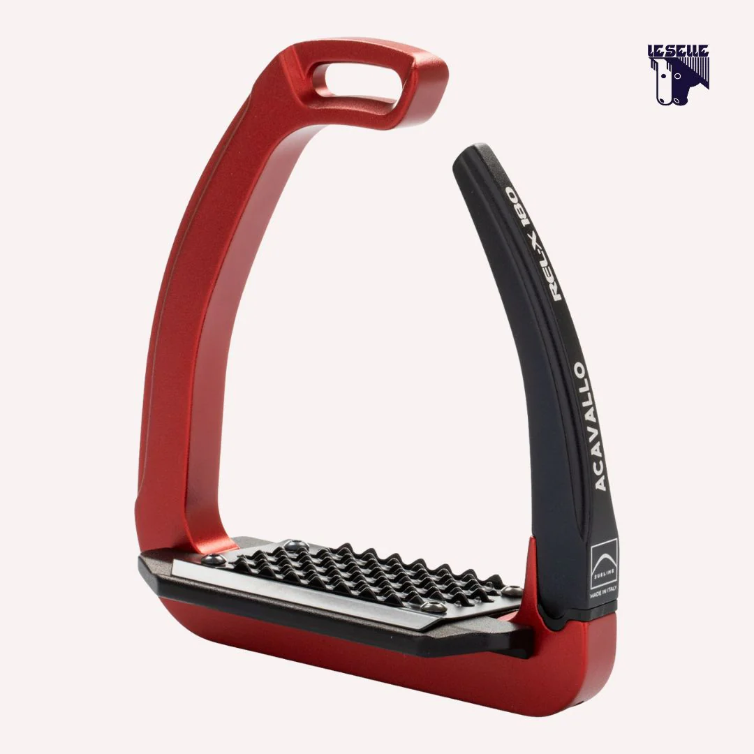 STAFFE ACAVALLO REL-EX 180 - ROSSO - immagine 2