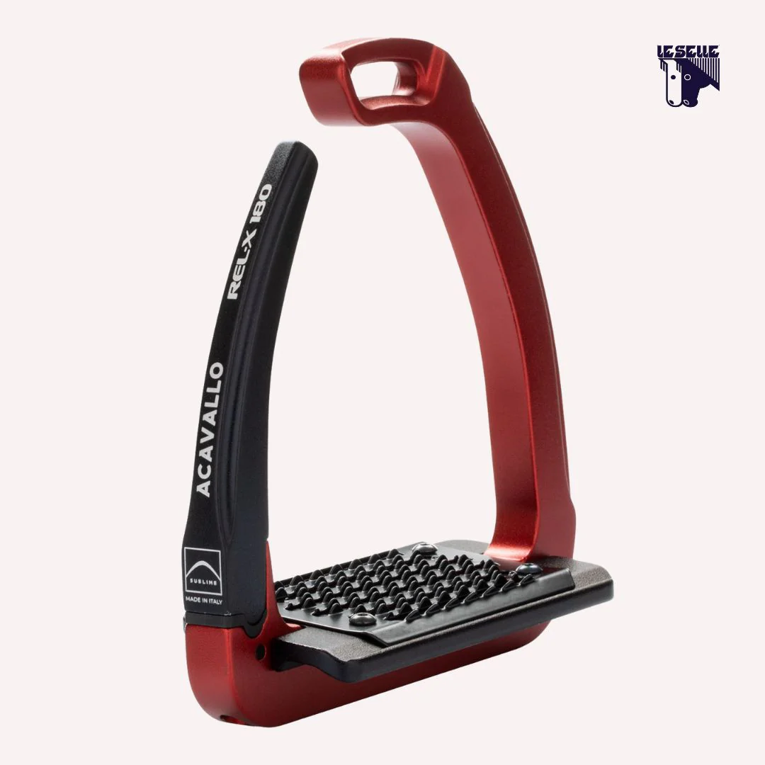 STAFFE ACAVALLO REL-EX 180 - ROSSO - immagine 3
