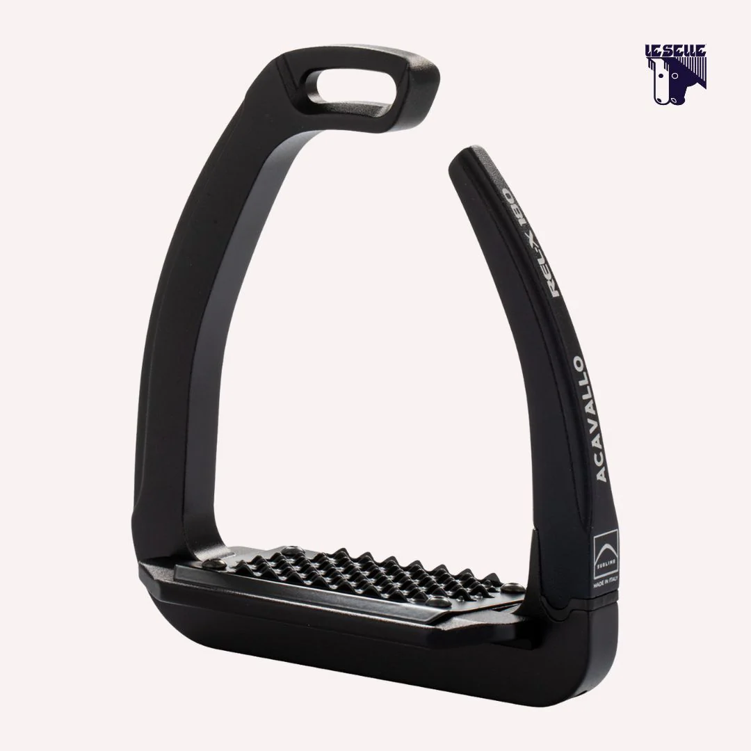 STAFFE ACAVALLO REL-EX 180 - TOTAL BLACK - immagine 3