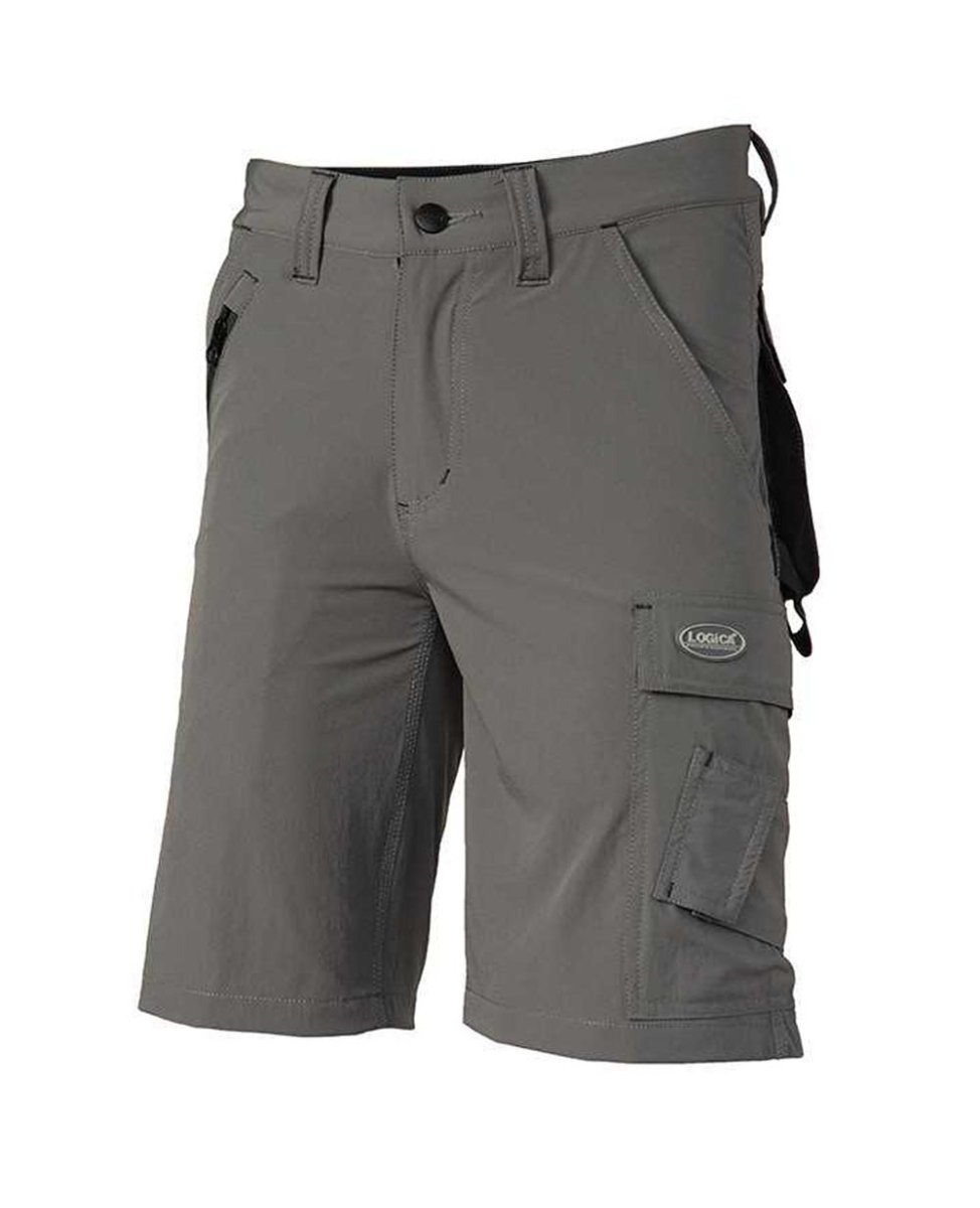 Bermuda stretch grigio 140gr. - immagine 2