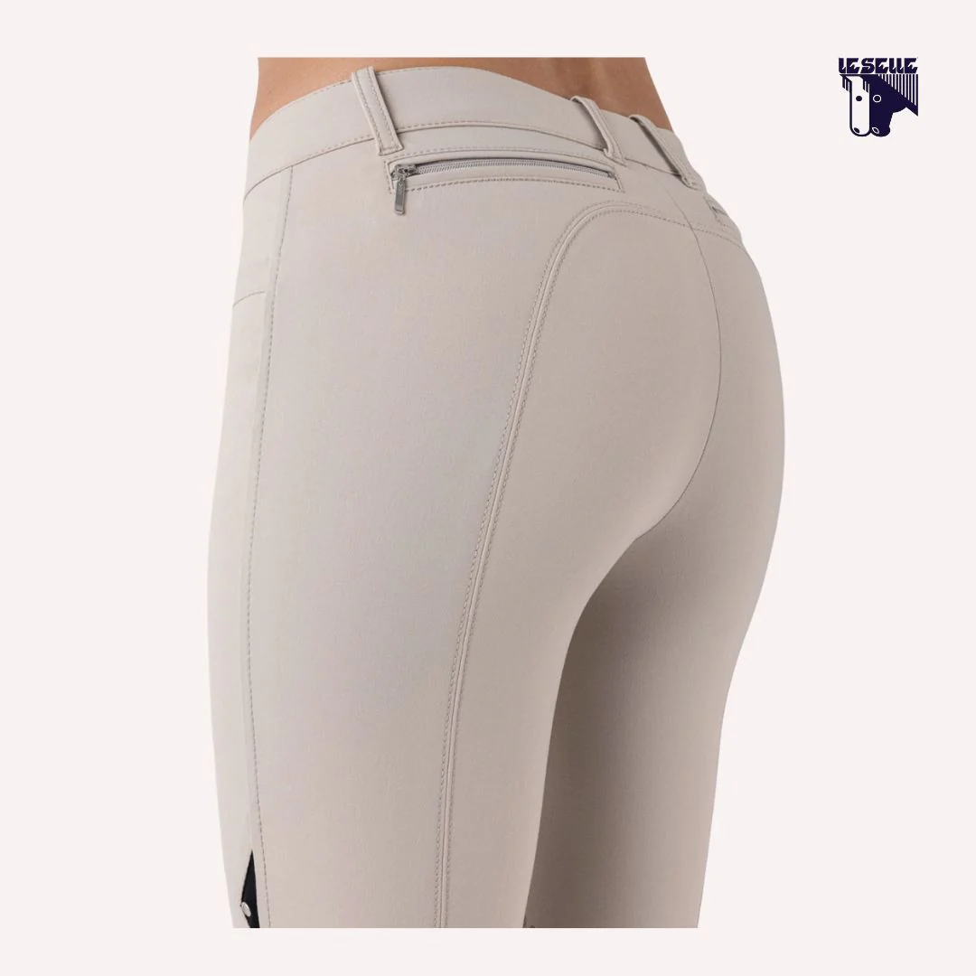 PANTALONI EQUILINE ASH - BEIGE - immagine 4