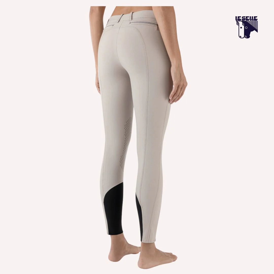 PANTALONI EQUILINE ASH - BEIGE - immagine 3