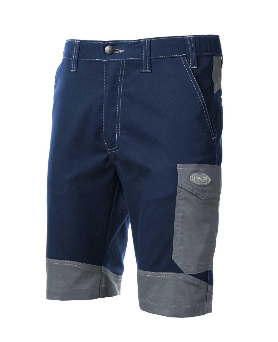 Bermuda stretch blu / grigio 245 gr.