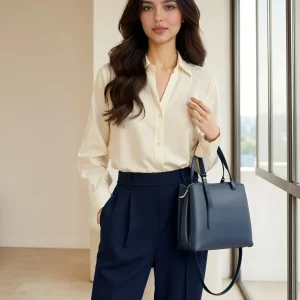 Arezzo – Italian Leather Tote Handbag