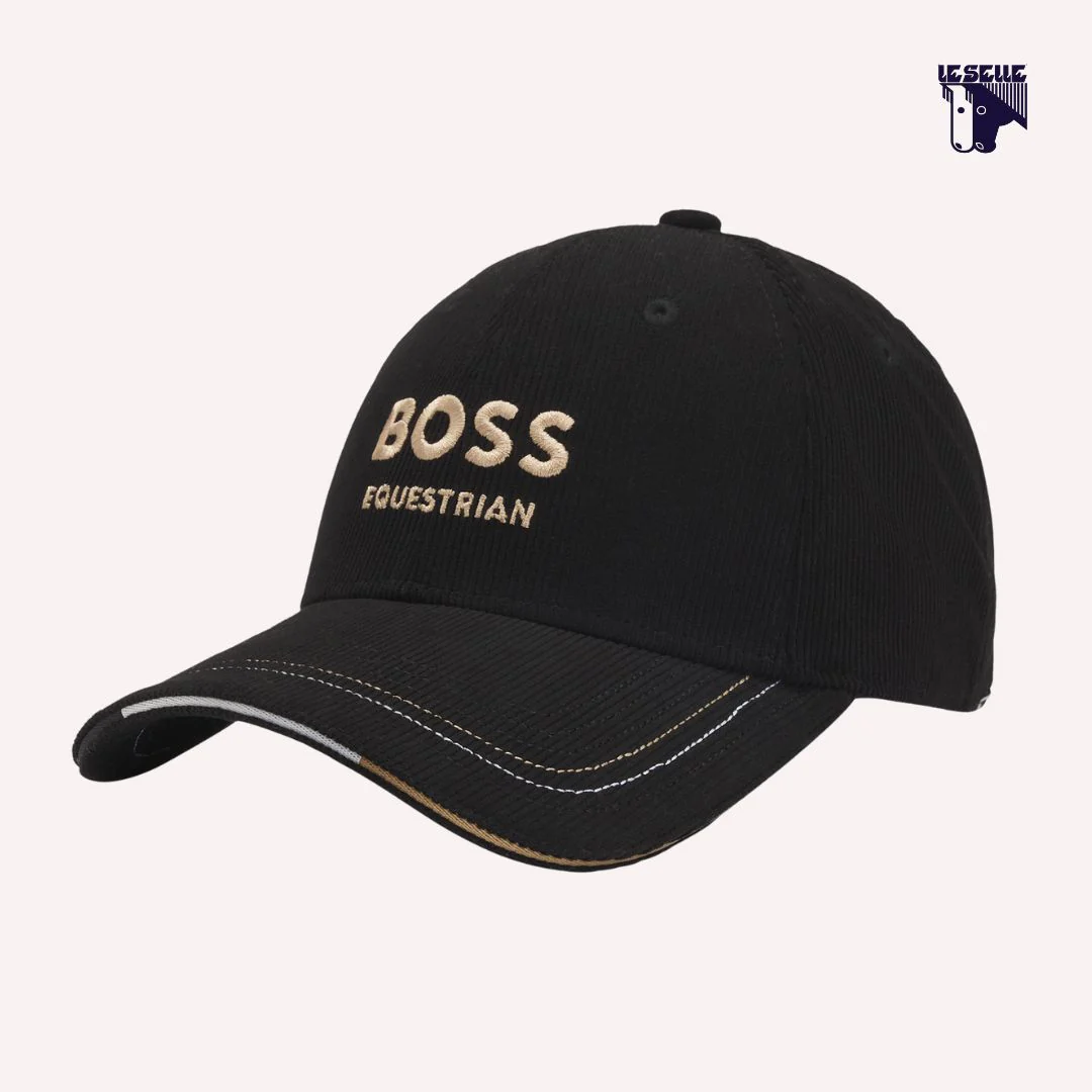 CAPPELLINO BOSS CORD - NERO - immagine 2