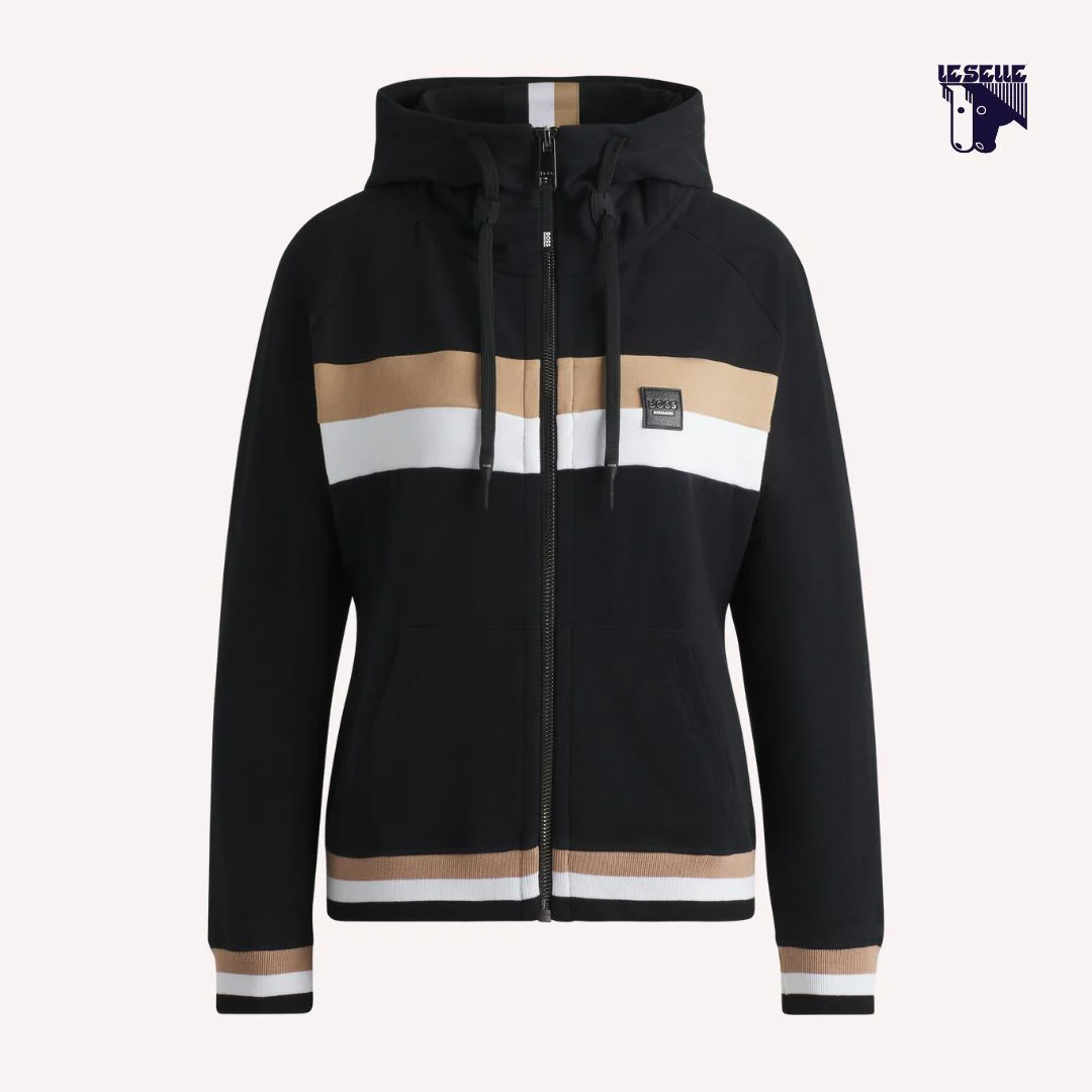 FELPA BOSS RIVA - NERO - immagine 2