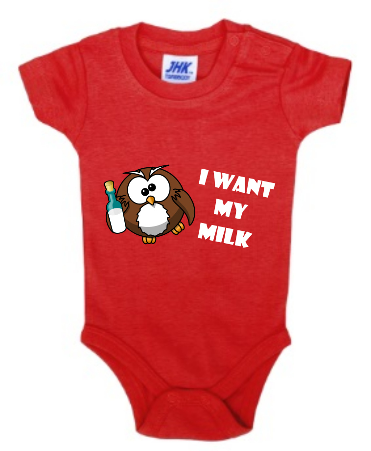 Tutina Neonato Baby Body “I want my milk” - immagine 7