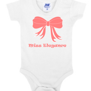 Tutina Neonato Baby Body “Miss Mister Elegance”