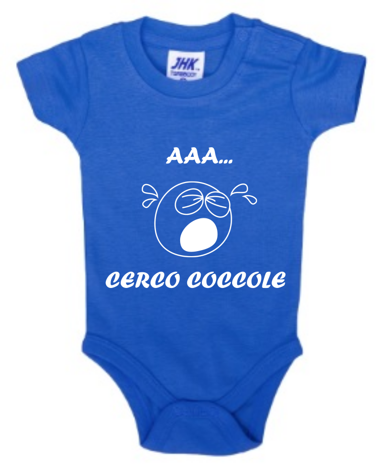 Tutina Neonato Baby Body “Cerco Coccole” - immagine 4