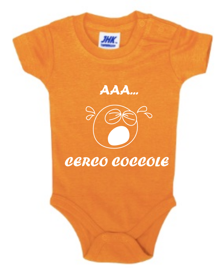 Tutina Neonato Baby Body “Cerco Coccole” - immagine 6