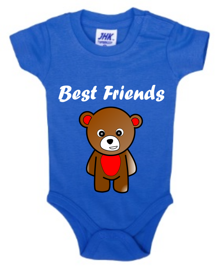 Tutina Neonato Baby Body “Best Friends” - immagine 3
