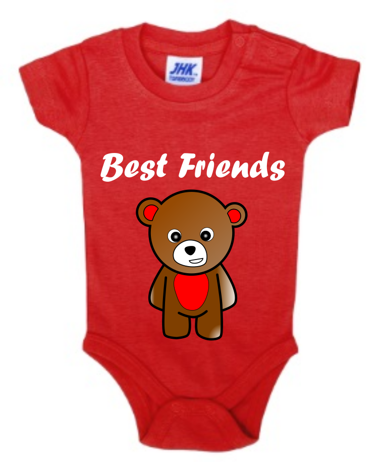 Tutina Neonato Baby Body “Best Friends”