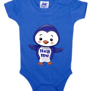 Tutina Neonato Baby Body “Pinguino Hug Me”