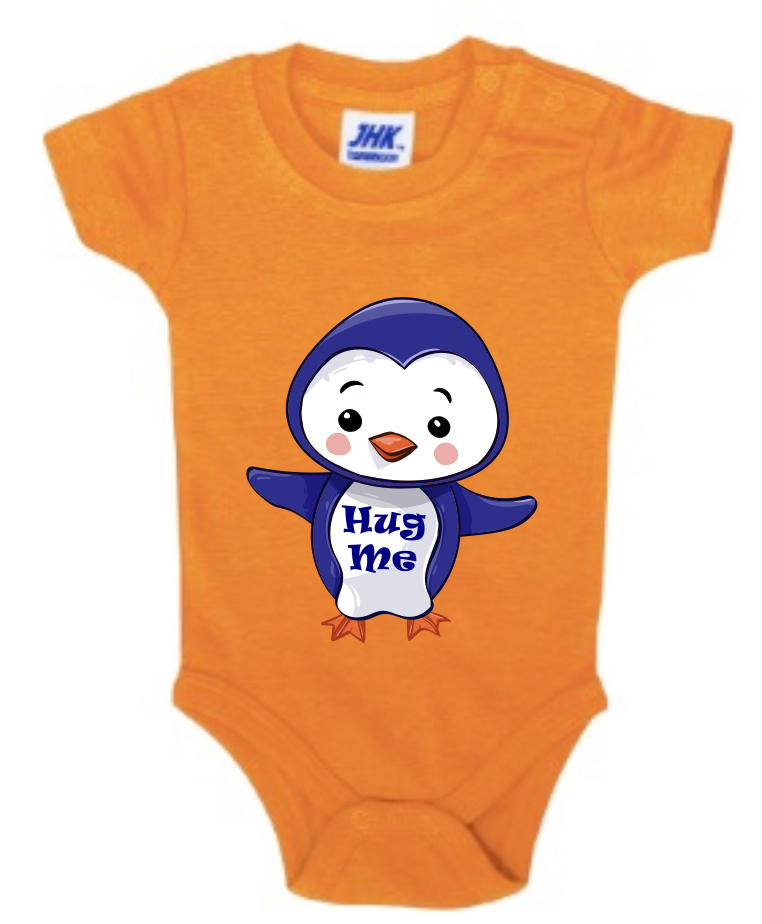 Tutina Neonato Baby Body “Pinguino Hug Me” - immagine 7
