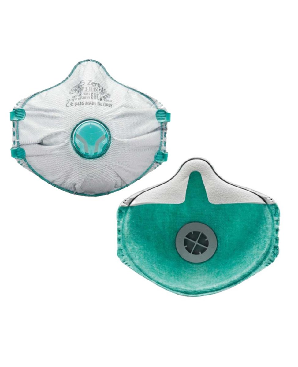 Mascherina FFP3 con valvola e rete - immagine 2
