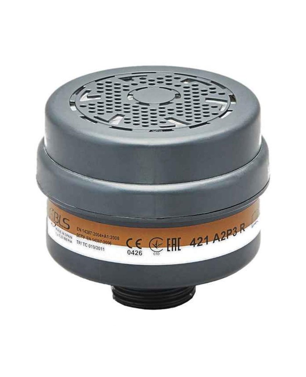 Filtro A2P3 R combinato gas + polveri CE attacco DIN - immagine 2