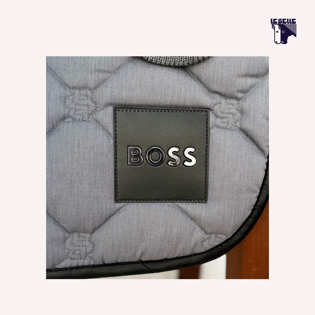 SET SOTTOSELLA E CUFFIETTA BOSS - GRIGIO - immagine 6