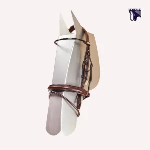 TESTIERA NO STRESS SELLERIA EQUIPE - MARRONE