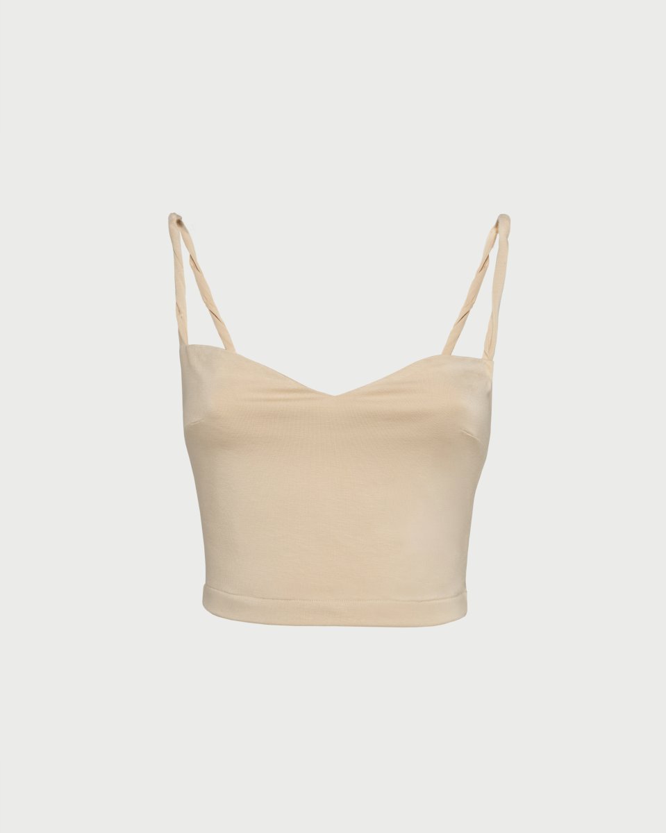 Top Bianca in Aloe Vera - immagine 2