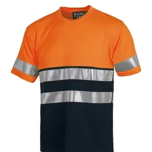 T-Shirt bicolore ad alta vestibilità Workteam