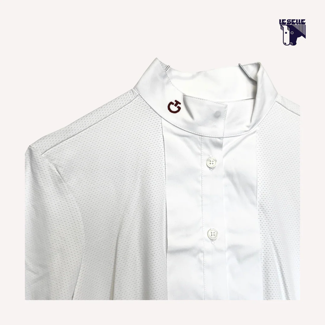 CAMICIA CAVALLERIA TOSCANA DA COMPETIZIONE IN JERSEY - immagine 3