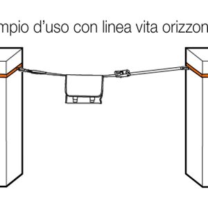 PUNTO ANCORAGGIO 80 CM