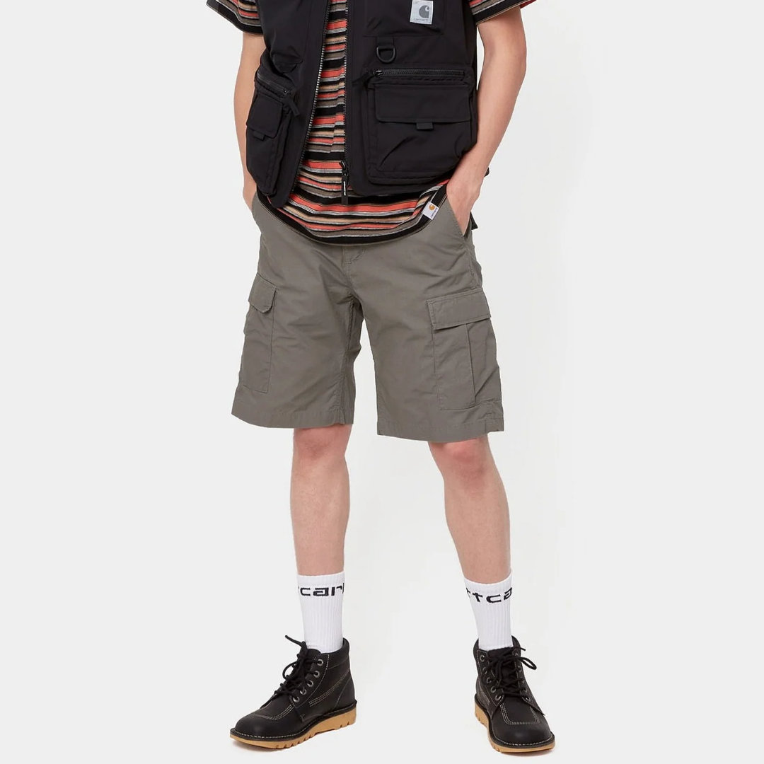 Carhartt WIP Aviation Short Anchor Rinsed - immagine 3