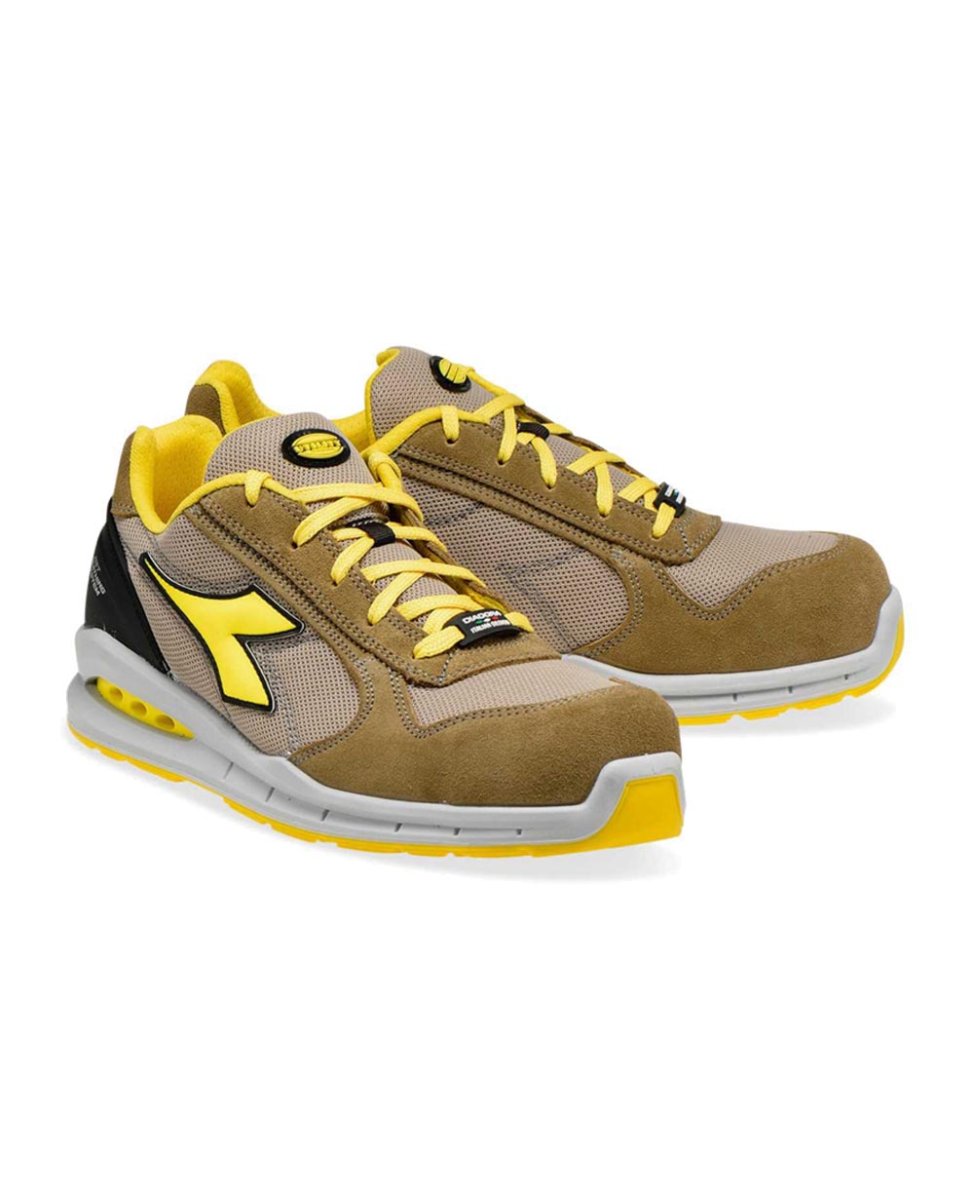 Scarpa da lavoro Diadora – run net low S1P SRC Beige