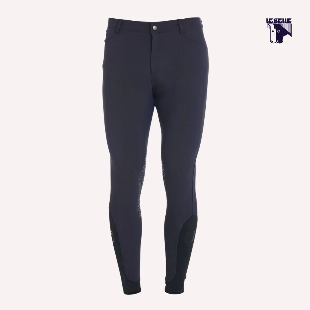 PANTALONI UOMO EQUESTRO CASPAR - BLU