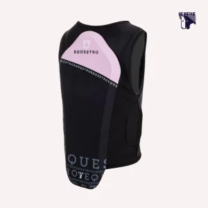 PARASCHIENA EQUESTRO BIMBI - NERO E LILLA