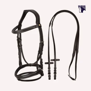 TESTIERA EQUESTRO ANATOMICA - MARRONE